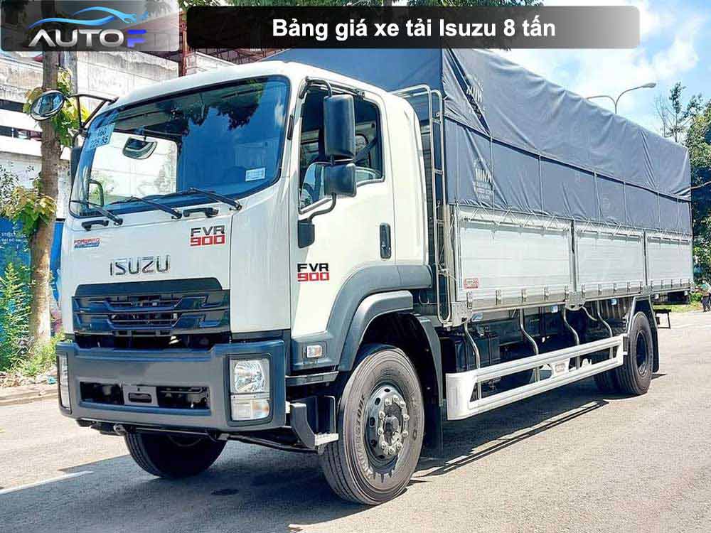 Bảng giá xe tải Isuzu 8 tấn